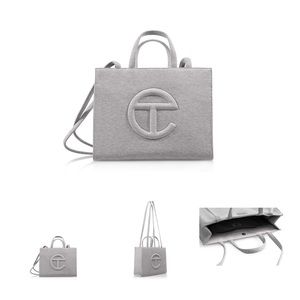 UGG x TELFAR Medium Fleece Shopper - Heather Grey